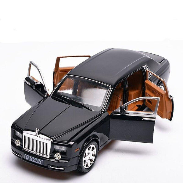 Toy cars 1:24 rolls royce phantom cohes alloy toys red