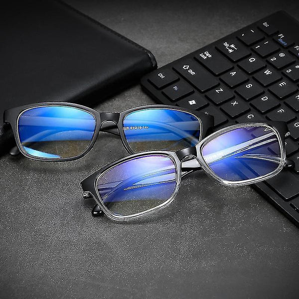 Eyeglasses unisex uv400 radiation anti blue light blocking glasses for digital screen users