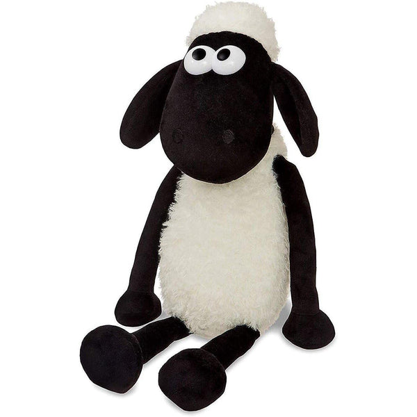 Stuffed Animals Shaun the Sheep 61173 8-inch Plush Cuddly Toy  Black and White  8in  Suitable for Ad