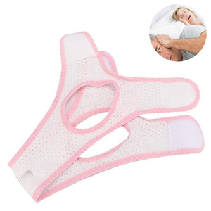 Anti Snore Chin Strap Chin Straps For Snoring Adjustable white Medical Tape & Bandages