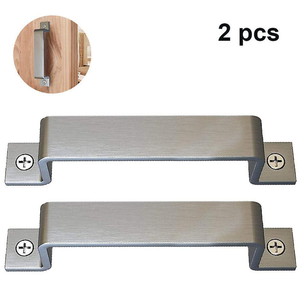 2pcs Handle Simple Handle Hardware Sliding Door Double-sided Handle Door Knobs & Handles