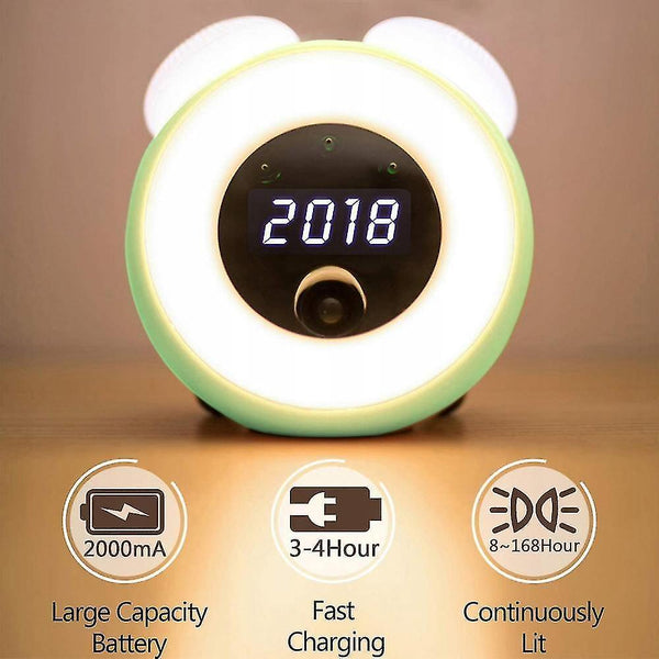 Alarm Clocks Little Alarm Clock Kids Bedroom Led Room Electronic Induction Small Alarm Clock