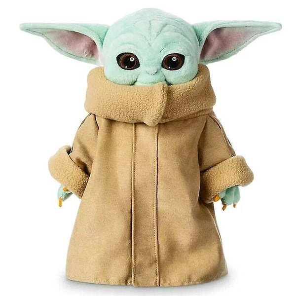 Stuffed Animals 30cm Star Wars Baby Yoda Plush Toy Wakes Master The Mandalorian Kid Stuffed Doll