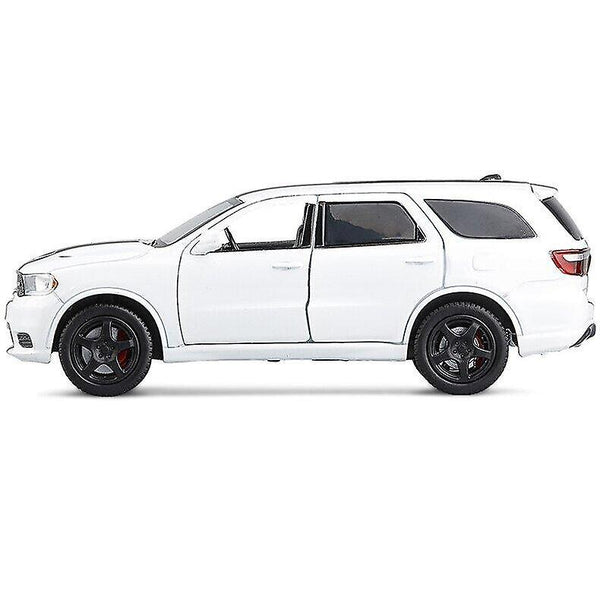 Toy Cars 1/32 Dodge Durango SRT SUV Metal Model White