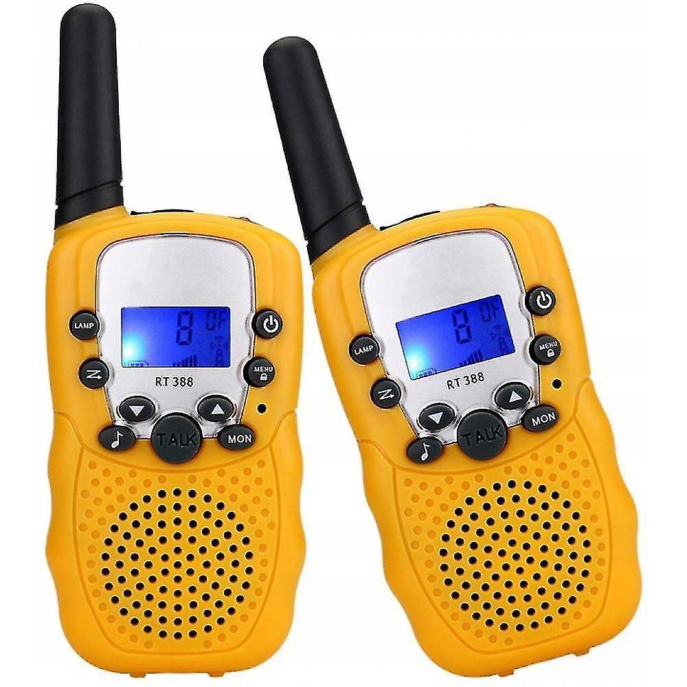 Intercoms Walkie Talkies Toys For 3-12 Year Old  22 Channels 2 Way Radio 3 Miles Range Christmas gif