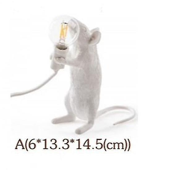 Lamps lamps italy designer mouse resin table lamps white