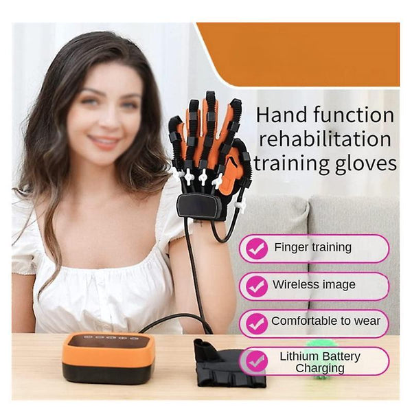 L lefthand Rehabilitative Robotic Glove hand And Finger Exercisers Rehabilitation Robotic Stroke Hand Therapy Exercise Rehabilitation Roboticvice Equipment Finger Cots