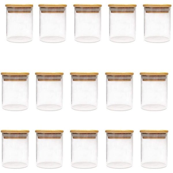 Storage Jars Glass Spice Jars Airtight Glass Containers Made Of Glass Jars With Lid Set Storage Jars Set Glass Storage Kitchen Tea Spice Jars Serving Pitchers & Carafes