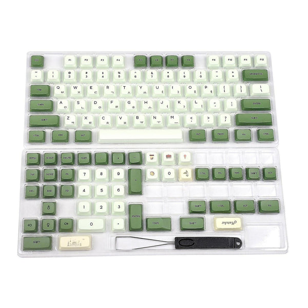 Remote controls matcha dye sub zda pbt keycap similar to xda japanese korean russian for mx keyboard 104 87 61