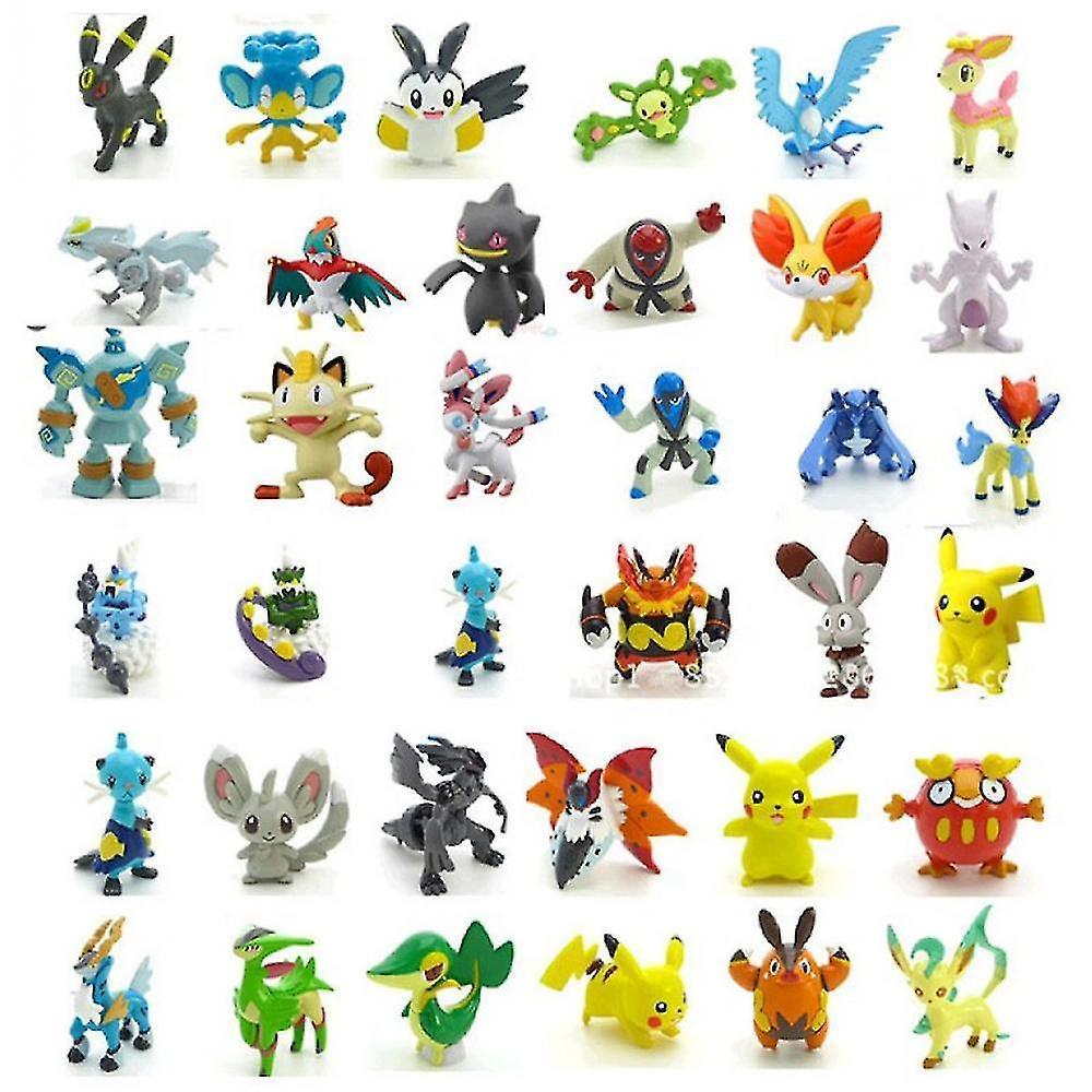 删除Action Toy Figures 144 Pcs-set Pokemon Monster Mini Figures Toys