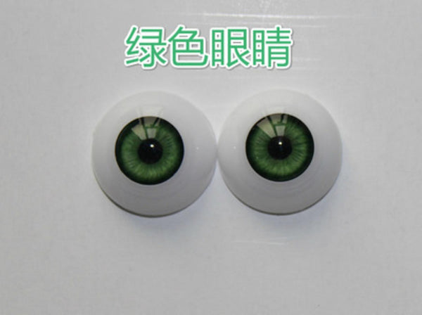 Action toy figures diy dolls eye accessories acrylic eyes reborn baby docka eyes blue brown green