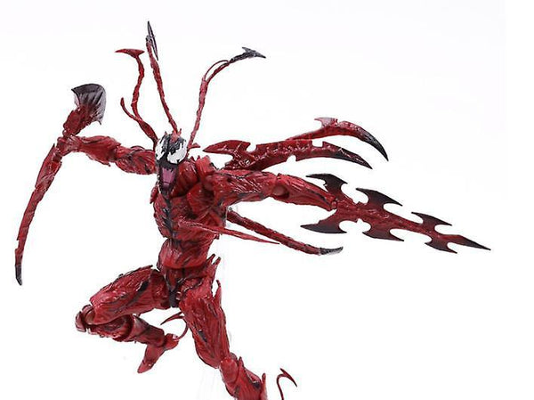 Action Toy Figures Marvel Revoltech Series NO.008 Carnage Deadpool Spiderman Gwen Stacy Venom Figure