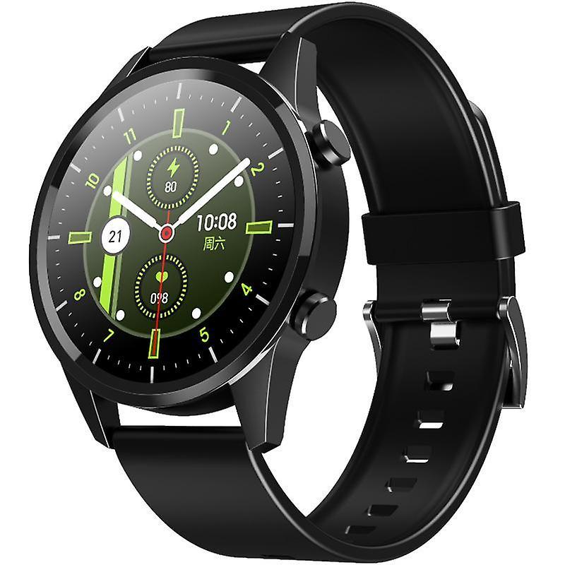 Watches smart watch men bluetooth call custom dial fitness tracker sport smart watches black silica