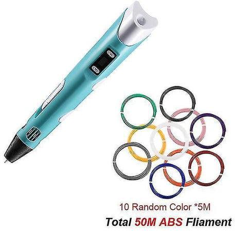 3D Printers Diy 3d printing pen 5v 3d pen pencil 3d drawing pen stift pla filament for kid child edu