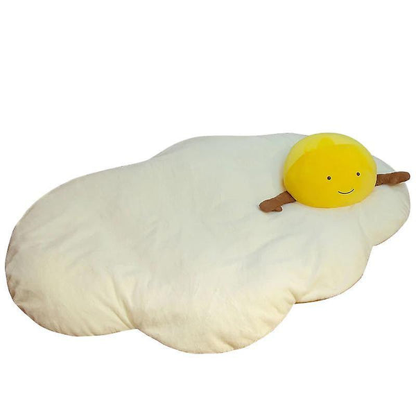 Stuffed Animals Stuffed Soft Fried Egg Toy Plush Stuffed Cartoon Poached Egg Doll Sleep Pillow Cushi