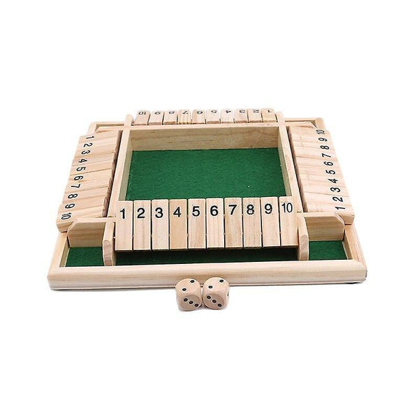 Interlocking Blocks Funny Puzzle Game For Party Club Family Games Shut The Box Board Set Number Educ