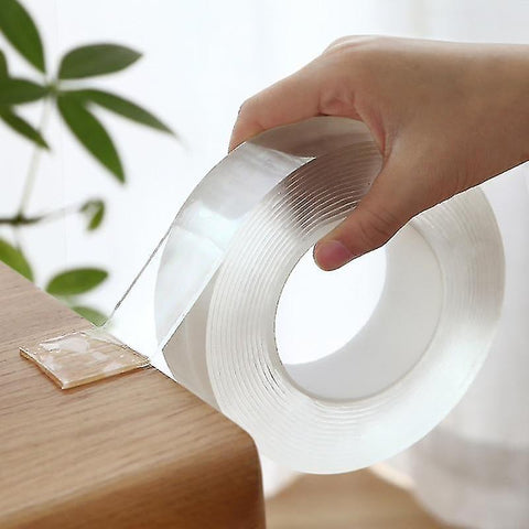 Fusible tape 5 m reusable transparent nano magic double sided tape