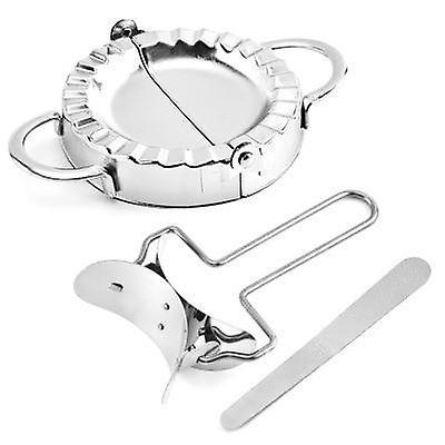 Baking Cookie Sheets 3Pcs/ Dumpling Set Stainless Steel Maker Dough Cutter Dumpling Mould Pie Raviol