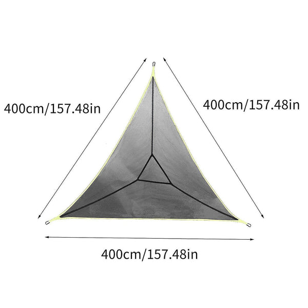 Hammocks multi person -hammock -triangle aerial mat -hammock tree house air sky tent camping equipment