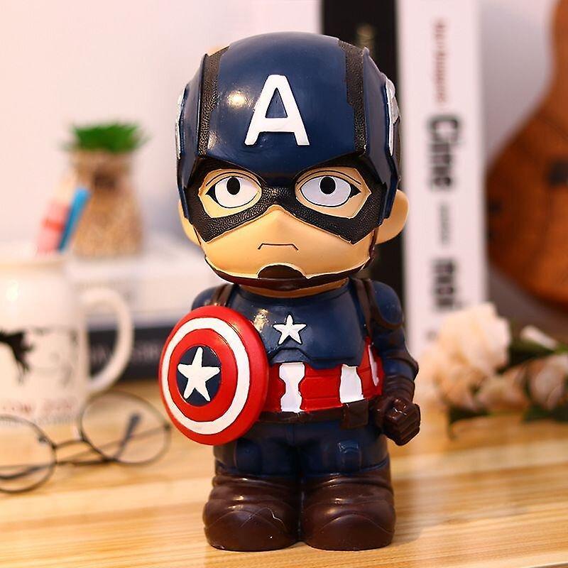 Piggy banks money jars captain america avengers marvel batman captain america piggy bank