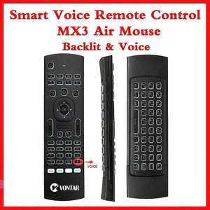 Remote controls backlight mx3 pro air mouse voice remote control 2.4G wireless keyboard mx3