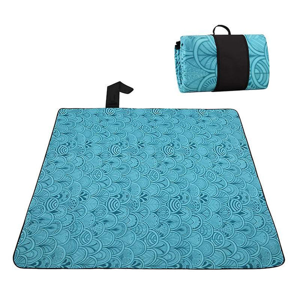 200 X 200cm Portable Foldable Waterproof Picnic Mat/blanket For Camping Garden Beach With Large Handles Picnic Blankets