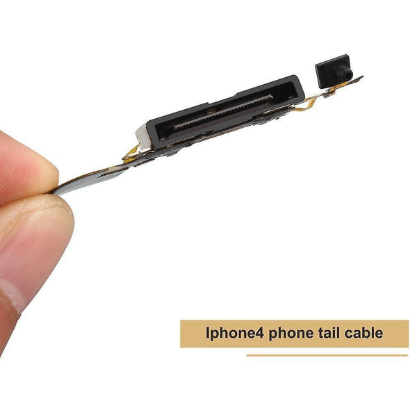 System power cables good quality flex data cable dock connector for iphone 4g black