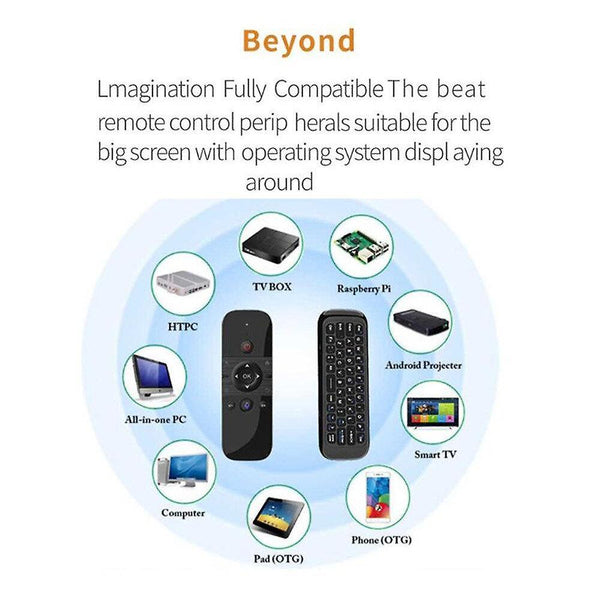 Remote controls m8 backlit air mouse smart voice remote control 2.4G rf wireless keyboard air mouse ir learning gyro