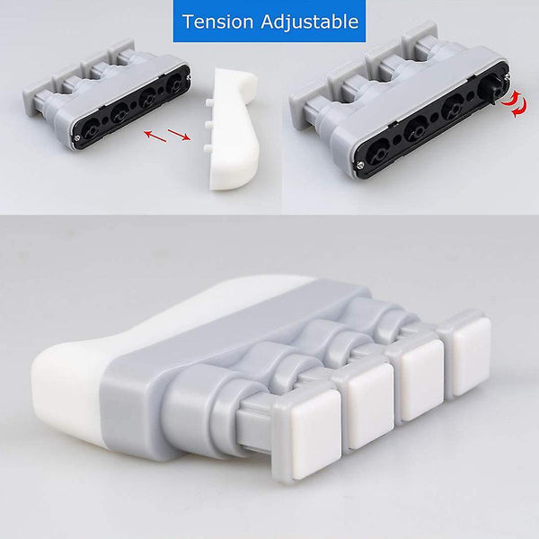 Finger Trainer Adjustable Resistance Silicone Finger Trainer Guitar Hand Exercisers