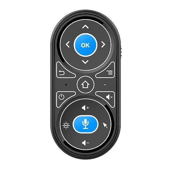 Remote controls wireless 2.4G air mouse rgb backlight gyro ir learning for google voice remote control rechargeable