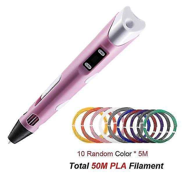 3D Printers Diy 3d printing pen 5v 3d pen pencil 3d drawing pen stift pla filament for kid child edu