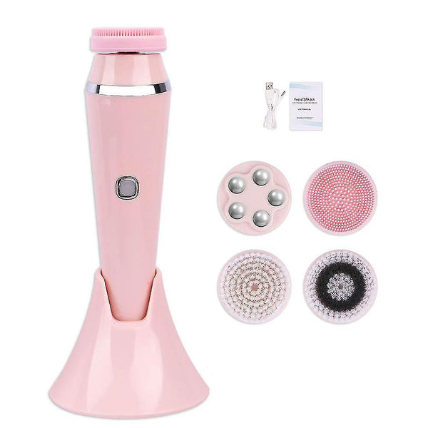 Facial cleansers usb rechargeable face cleansing brush electric facial cleanser facial massager cleaning brish skin