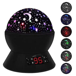 Christmas gift kids Rotating Moon Sky Projection LED Night Lights Toys Table Lamps Timer Shut Off Co