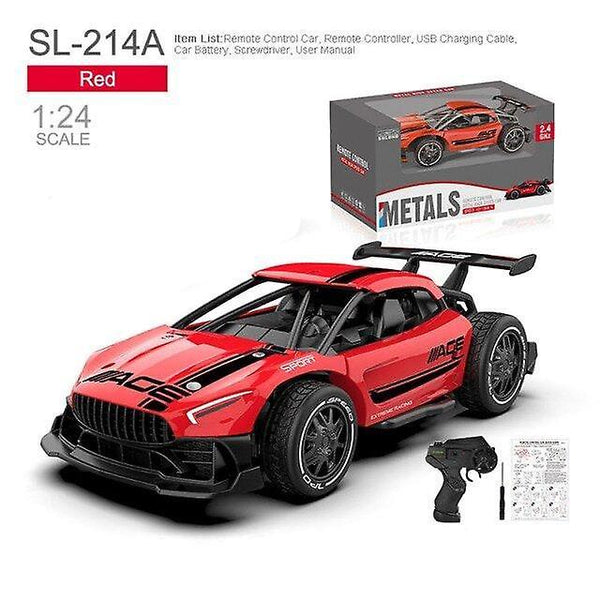 Toy Cars 1/24 2.4G 4CH RC Drifting Cars Electric Mini Drift Driving High Speed Race Car Radio Contro