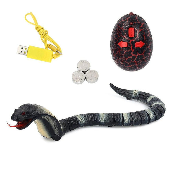 Robotic Toys Infrared Remote Control Cobra Snake Toy RC Mischief Safari Garden|toy pranksimulation s