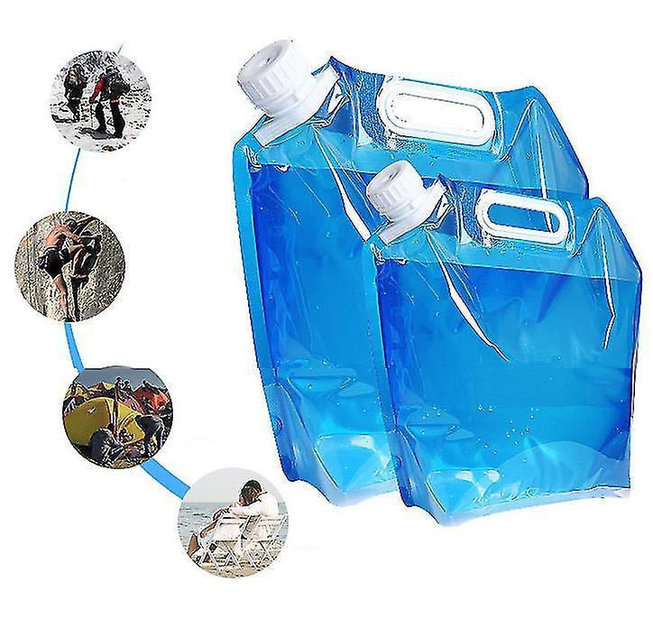 Portable water filters purifiers foldable water storage bottle collapsible bag emergency water bag 5l/10l