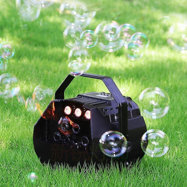 Bubble Blowing Toys LED Mini Bubble Machine Stage Effect Bubble Machine Wedding Scene Romantic Bubbl