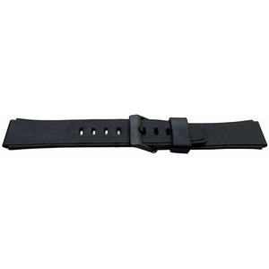 Watch bands black casio generic watch strap 17mm 286f3  f15c  f30m  f95w  f99wa  w78  f23