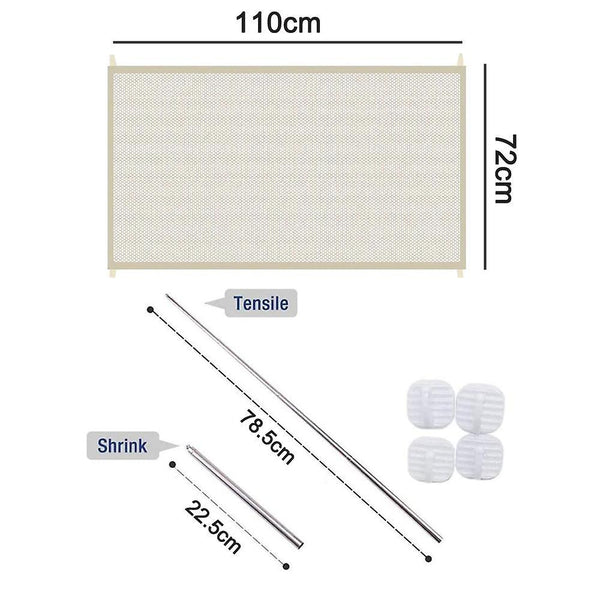 Foldable Dog Safety Gate Magic Gate Foldable Dog Door Safety Gate Pet Playpens