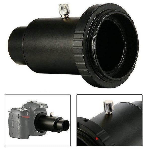 Telescopes full metal telescope camera adapter t-ring 1.25" Telescope mount adapter extension tube for