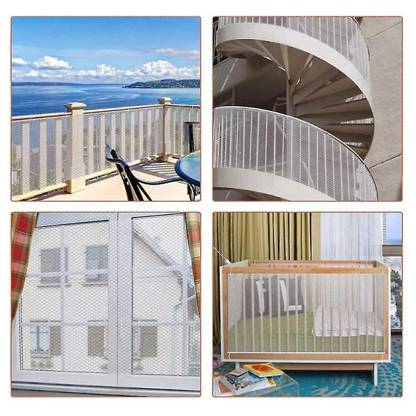 Baby Safety Rails 3m Child Safety Net Durable Guards Net Kids Safety Indoor Stairs Balcony Cafe Brow