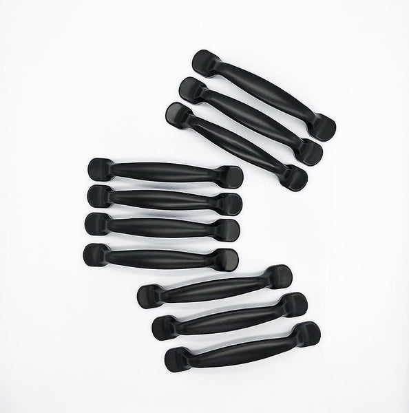 10 Pieces Of Kitchen Handles Black Kitchen Cabinet Door Handles Cabinet Knobs & Handles