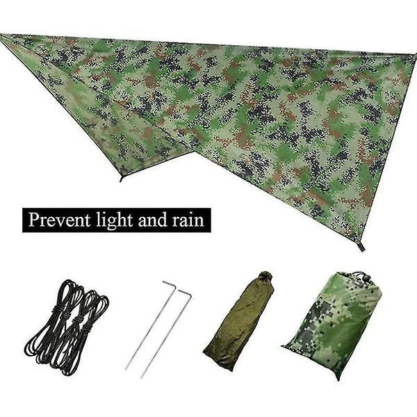 Hammocks camping hammock portable travel hammock double camping hammock with mosquito net and rain fly for