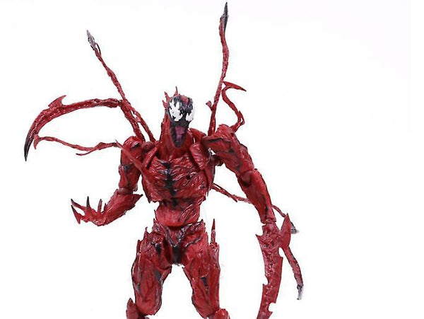 Action Toy Figures Marvel Revoltech Series NO.008 Carnage Deadpool Spiderman Gwen Stacy Venom Figure