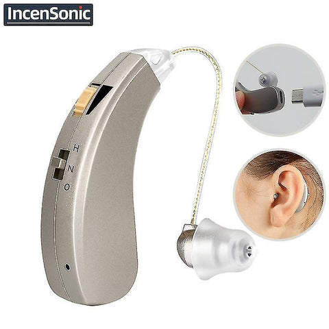 Hearing aids rechargeable mini hearing aid audifonos sound amplifiers wireless ear aids for elderly moderate to