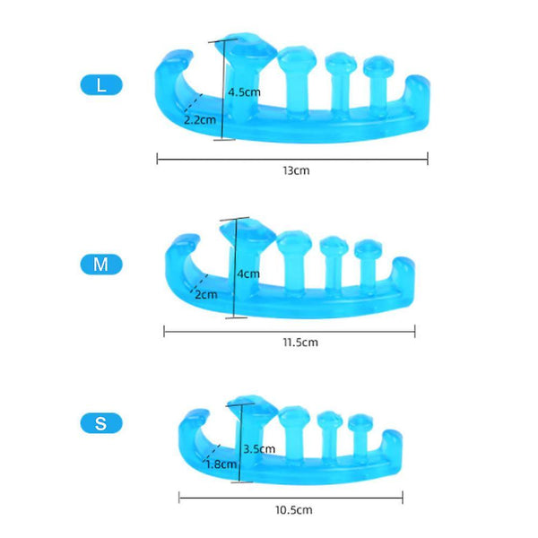 Toe Spreader Set - Against Plantar Fasciitis Hammer Toes Toe Spacers