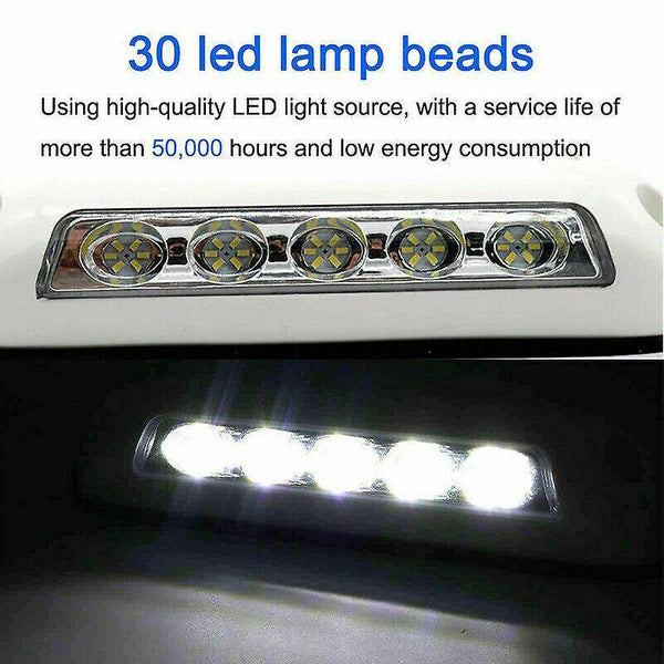 Light ropes strings led awning light 12v white waterproof longstrip lamp caravan motorhome