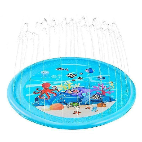 Baby Activity Toys 170Cm kids outdoor inflatable water spraying splash pad play mat 170cm 7