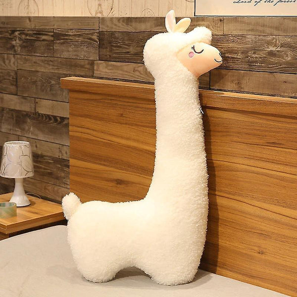 Stuffed Animals 75cm Cute Alpaca Plush Toy Vicugna Pacos Japanese Soft Cute Alpacasso Sheep Llama An