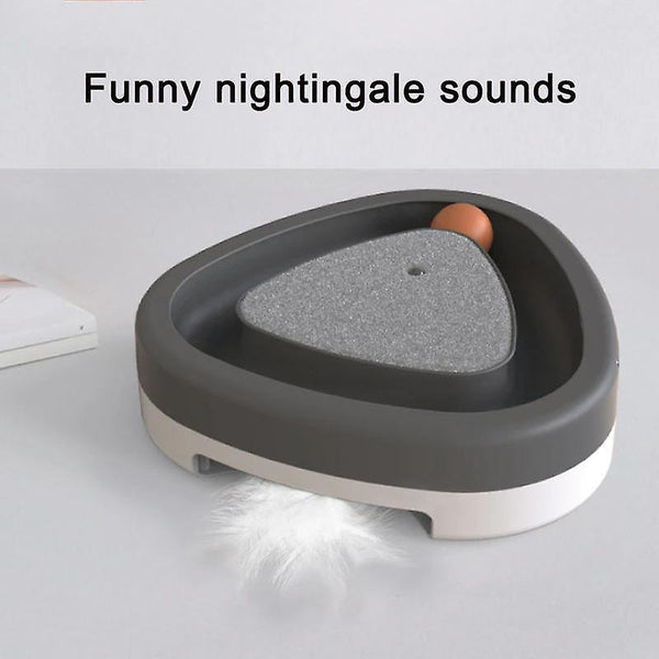 Cat Toys 3 In 1 Pet Cat Toy Electric Automatic Rotating Cat Teaser Feather Wand Toy Funny Ball